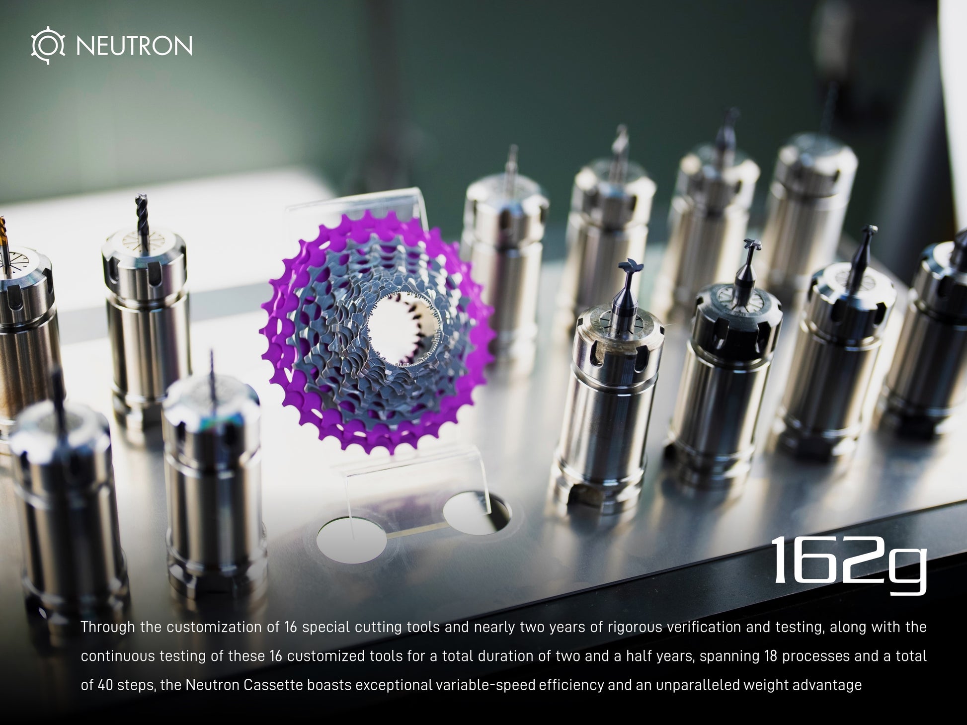Lightweight 12 speed Cassette Neutron MK2
