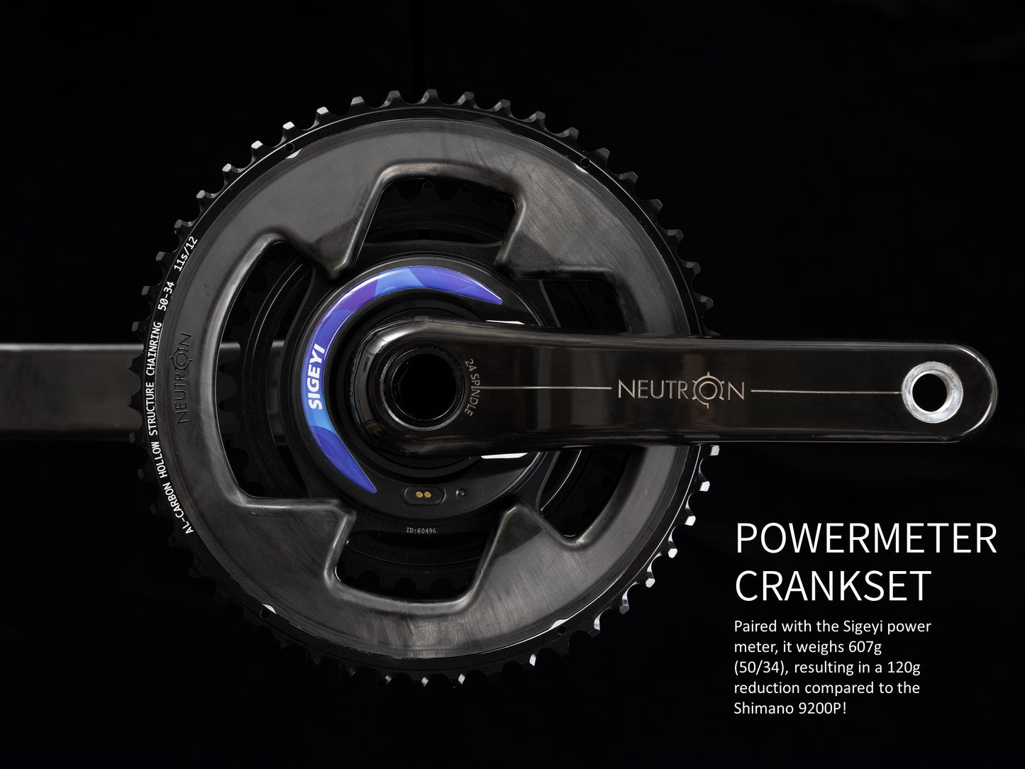 Crankset with SIGEYI Power Meter